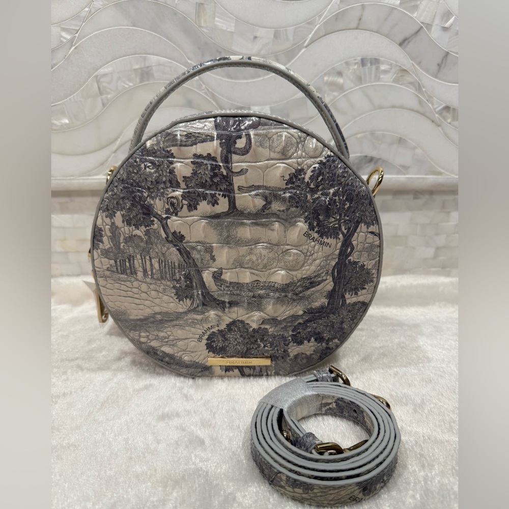 NWT - Brahmin Mindful Garden Melbourne Lane Crossbody Bag